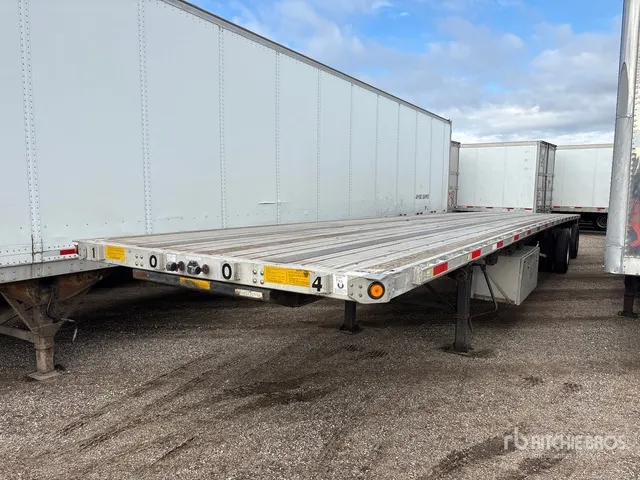 2008 Utility FS2CHA 48 ft T/A Spread Axle Flatbed Trailer