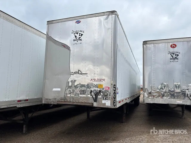 2012 Utility 53 ft x 102 in T/A Van Trailer