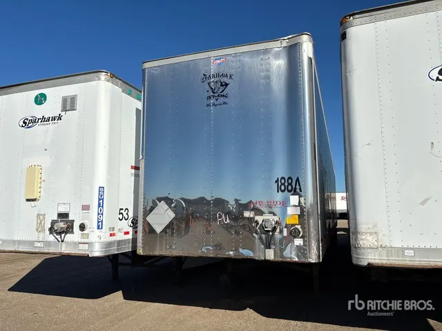 2009 Utility VS2DX 48 ft x 102 in T/A Van Trailer