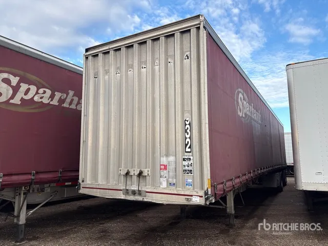 2020 MAC 53 ft T/A Spread Axle Curtain Side Trailer