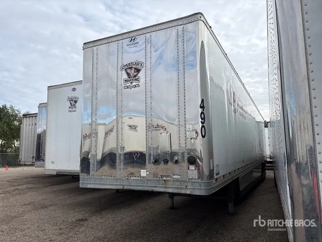 2019 Hyundai VI2530152-AJS 53 ft x 102 in T/A Van Trailer