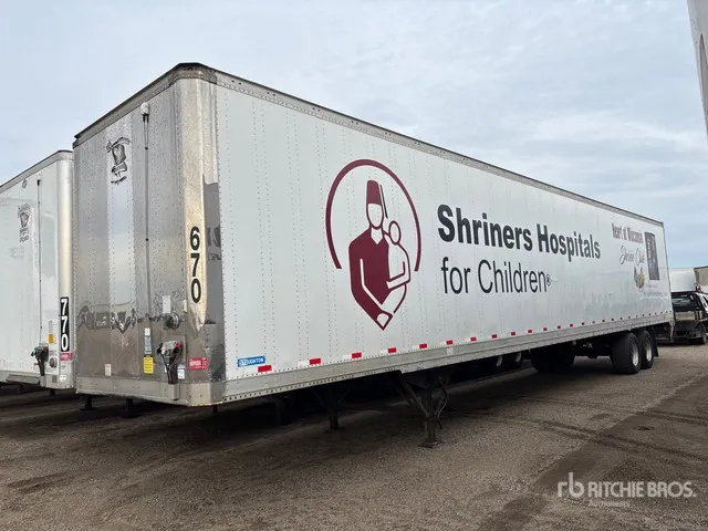 2018 Stoughton AVW-535T-S-C-AR 53 ft x 102 in T/A Van Trailer