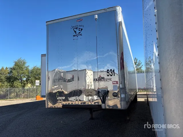 2012 Utility 53 ft x 102 in T/A Van Trailer