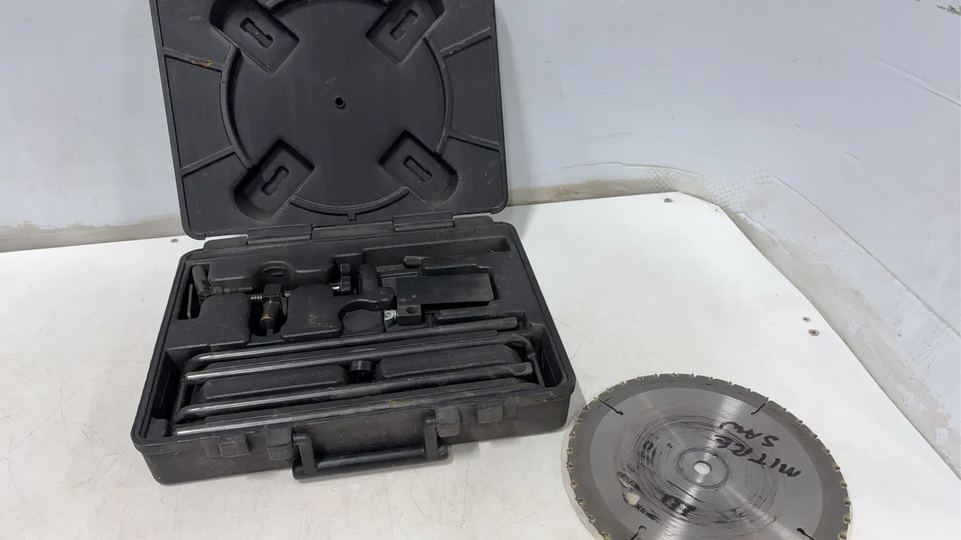 Dimple Dies, Belts & Mitre Saw Accessory Kit