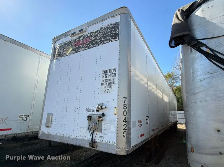 2005 Wabash DVSVHPC dry van trailer