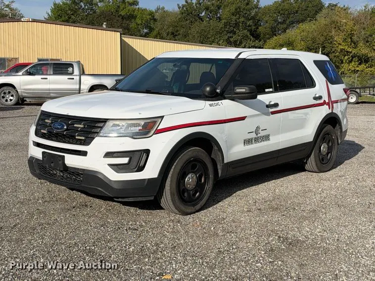 2016 Ford Explorer Police