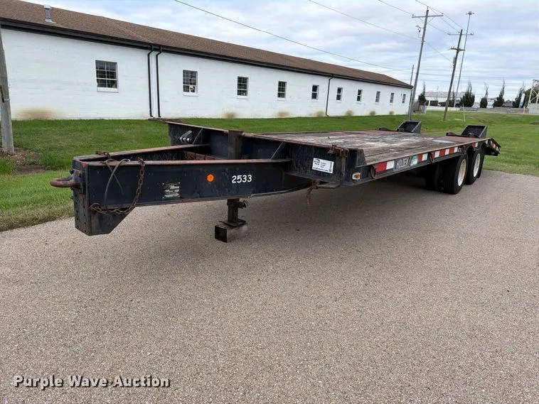 1990 Holden TDO2024 equipment trailer