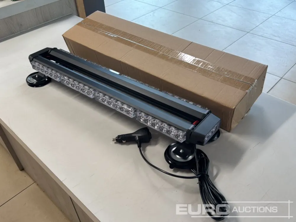 Unused 25" Magnetic Highway Amber Beacon