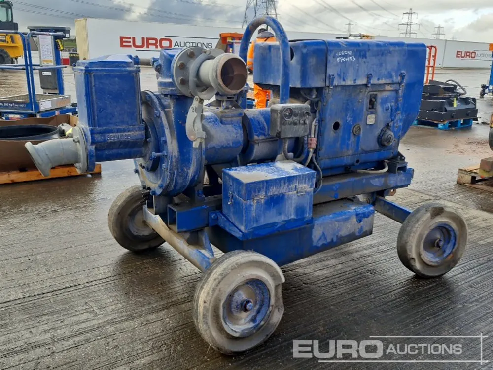 Selwood 6" Water Pump, Hatz Engine