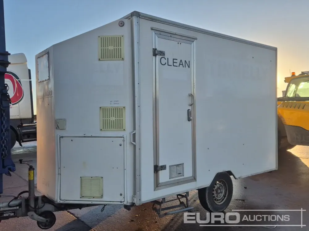 Single Axle Axle Decontamination Unit
