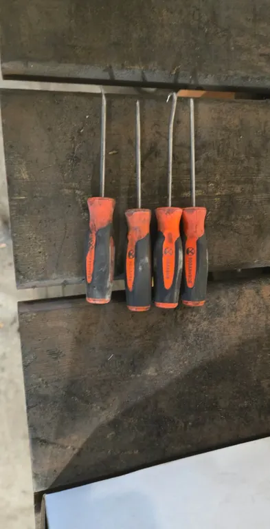 4 snap on mini hard handle picks