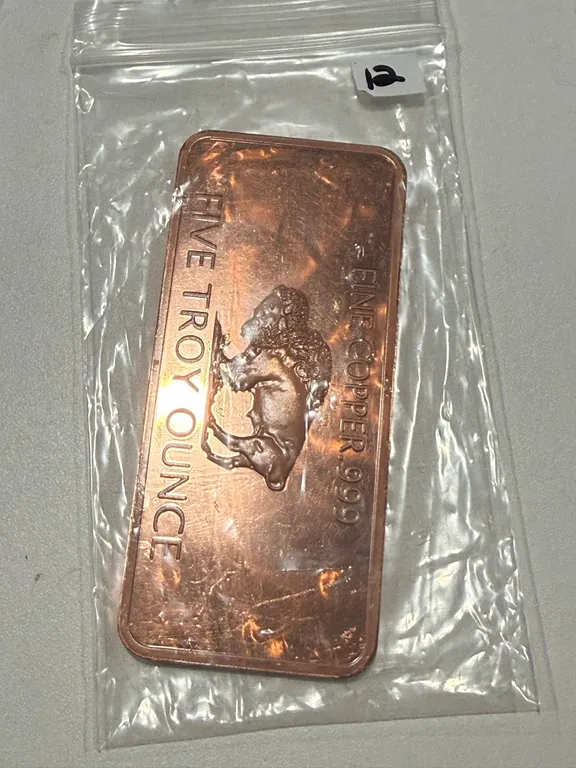 Five Ounce Copper Bar