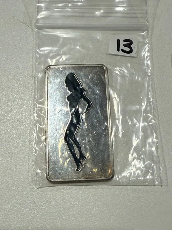 One Ounce Silver Plated Bar ** NOTE SILVER PLATED**