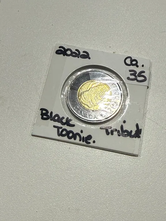 2022 Uncirculated Black Tribute Tonnie