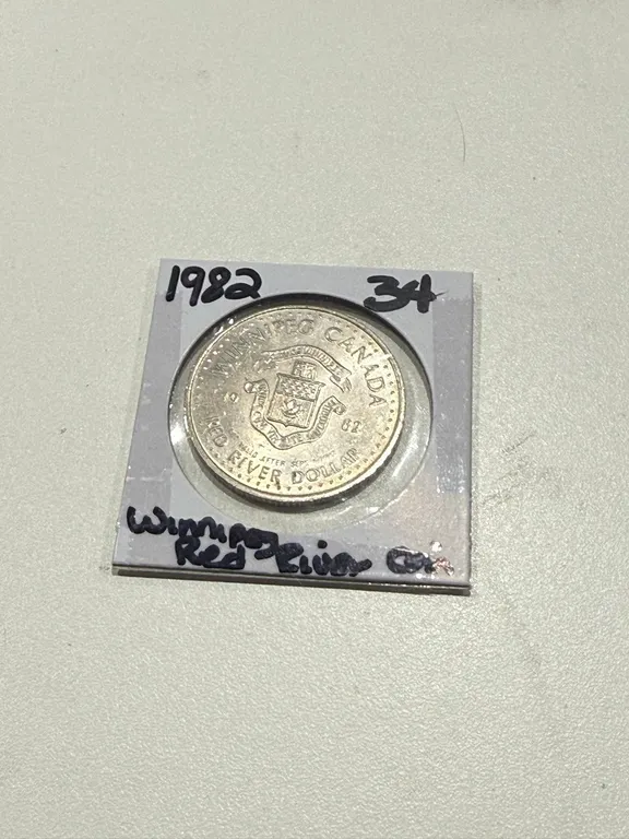 1982 Winnipeg Red River Dollar