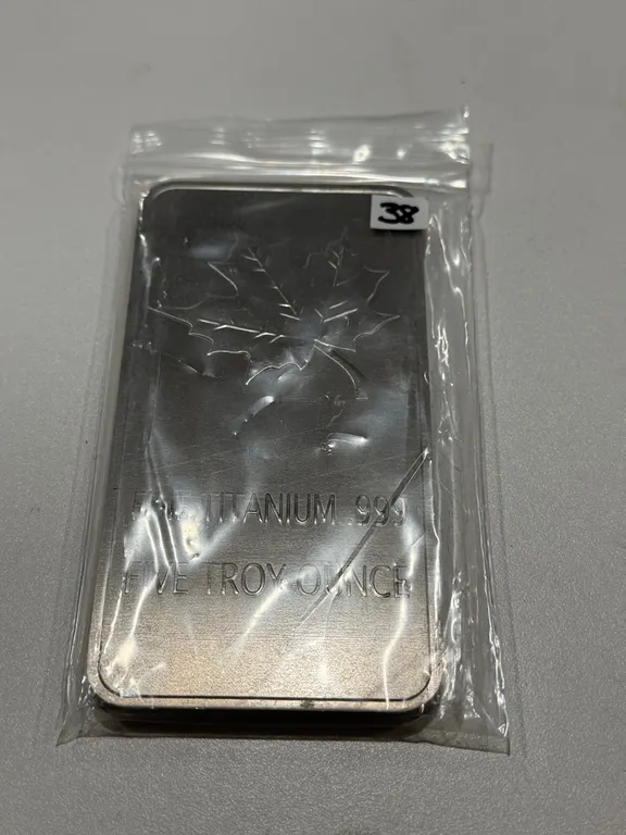 Five Ounce Titanium Bar
