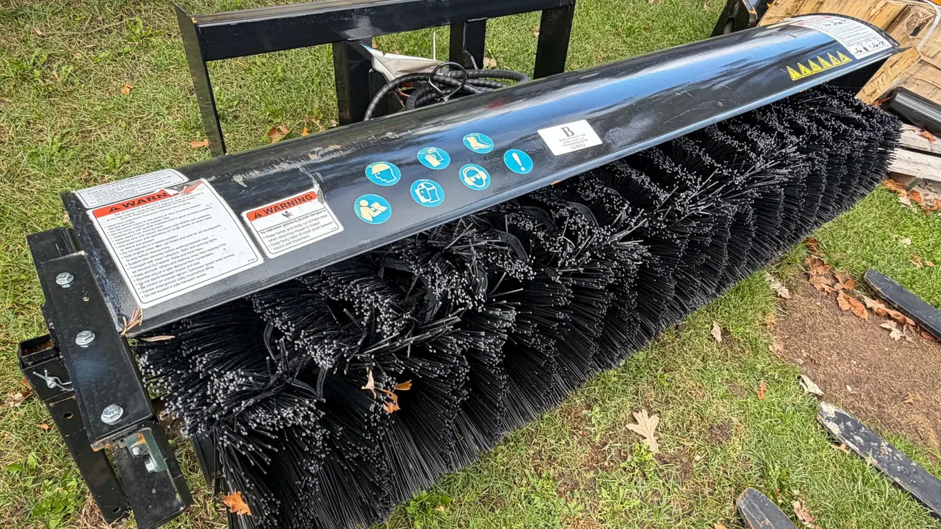 Skid Steer Angle Broom