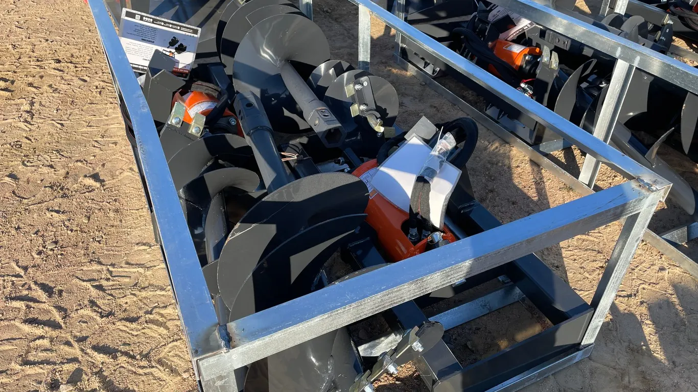 2026 Wolverine Skid Steer Auger Drive and Bit Attachment