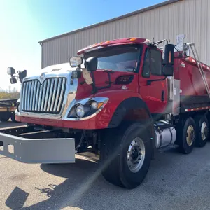 2018 International 7600 Quad Axle Dump Truck (Has WI Title)