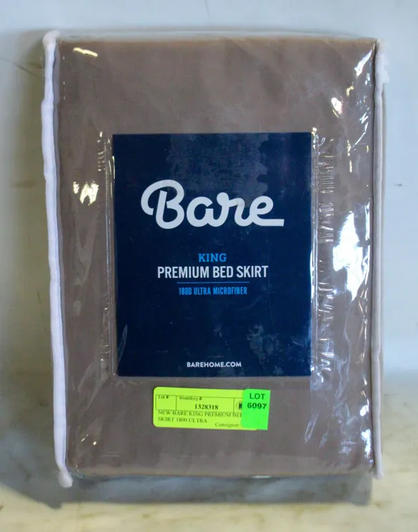 NEW BARE KING PREMIUM BED SKIRT 1800 ULTRA