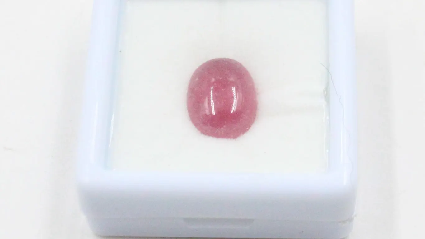 #84-NATURAL RED RUBY GEMSTONE 11.26CT