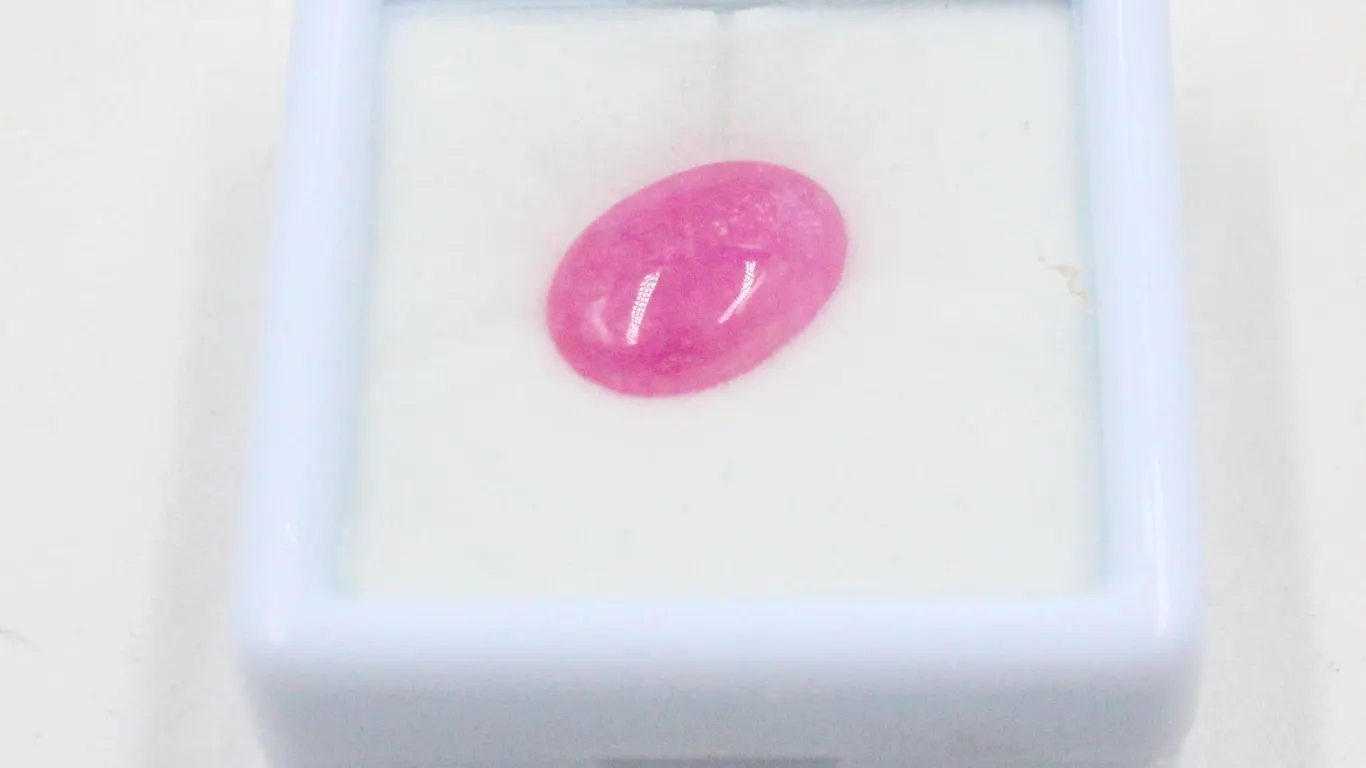 #83-NATURAL RED RUBY GEMSTONE 10.30CT