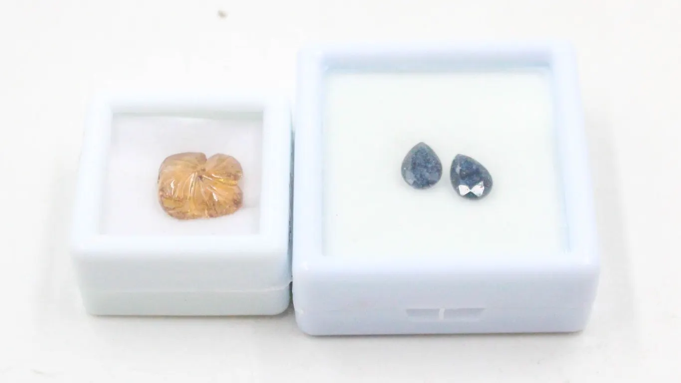#141-NATURAL BLUE SAPPHIRE 2.85CT & LEMOND QZ 5.4