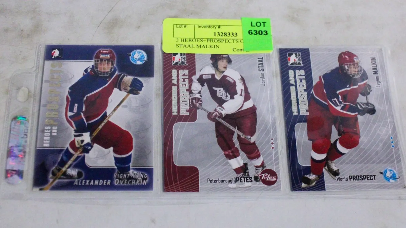 3 HEROES+PROSPECTS OVECHKIN STAAL MALKIN