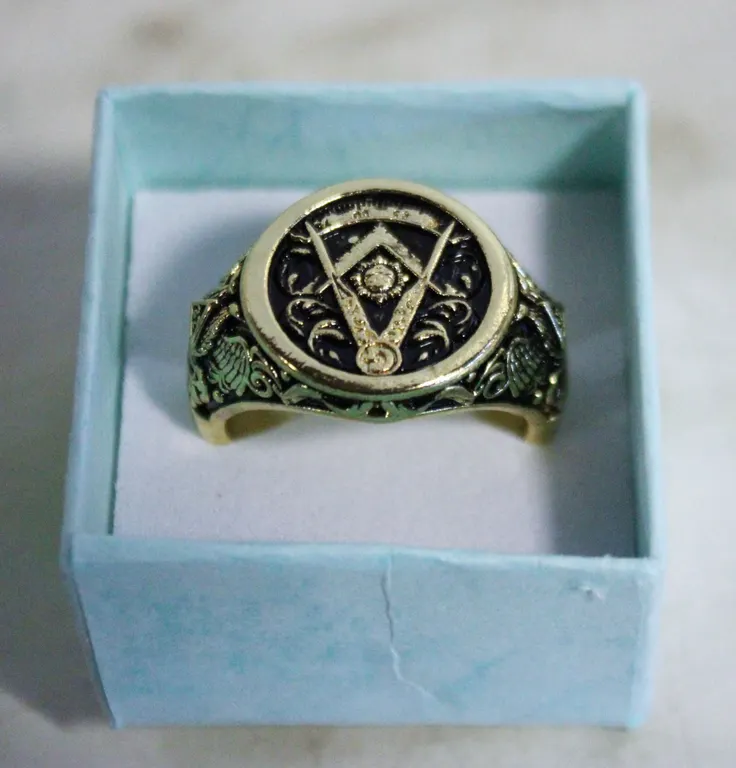 NEW FREEMASON RING SIZE 12