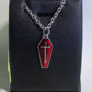 NEW VAMPIRE COFFIN NECKLACE