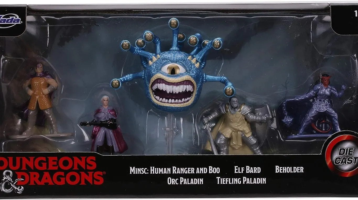 BRAND NEW JADA DUNGEONS & DRAGONS DIE CAST SET