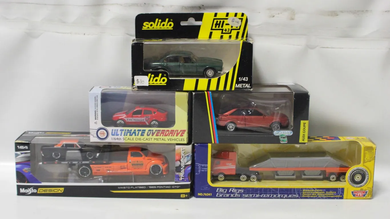 BAG OF SEALED ESTATE DIECAST COLLECTION