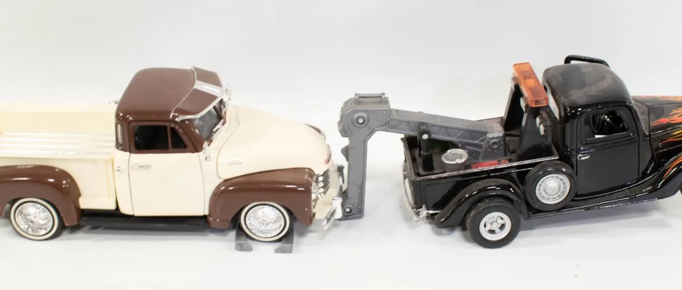 2 DIECAST TRUCKS
