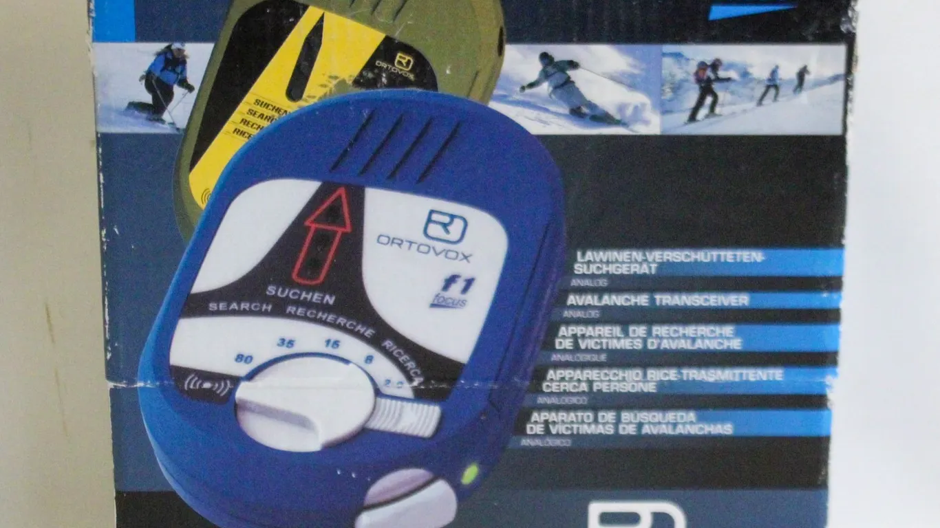 AVALANCHE TRANSCIEVER ANALOG ORTOVOX IN BOX
