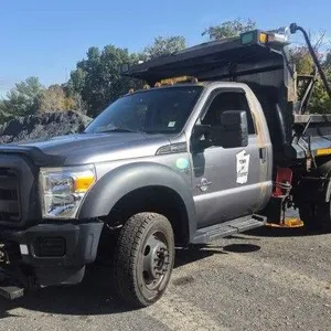 2012 Ford F-550 Super Duty Dump Truck with Plow