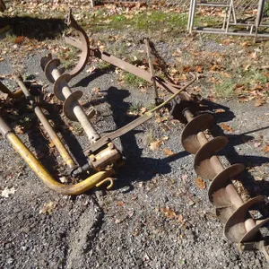 (2) Hole Augers