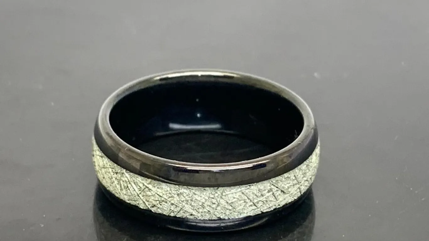 Two Tone Wedding Ring