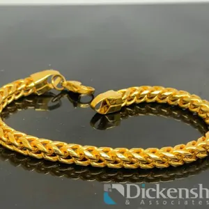 Gold Tone Large Bracelet