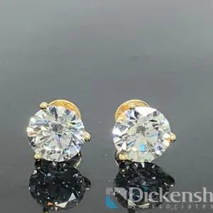 4.54 CTW Lab Grown Diamond Studs Earrings