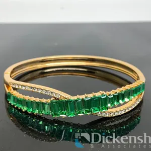 Gold Tone Bangle Bracelet