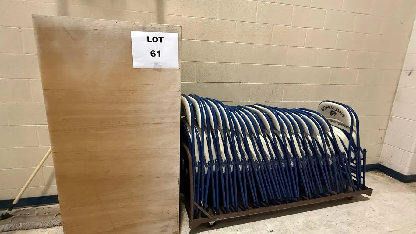 Folding Chairs & Storage Cart