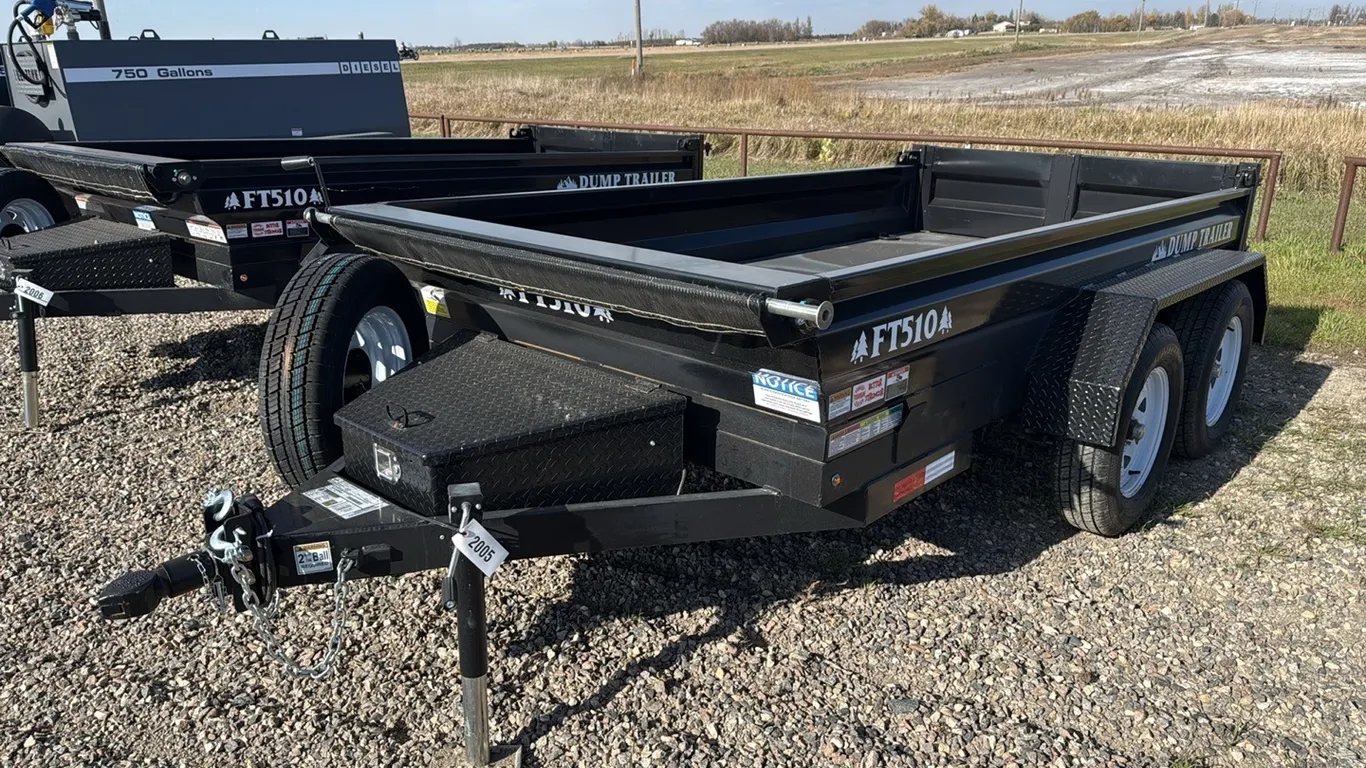 ID 2005 Industrias America FT510 Dump Trailer