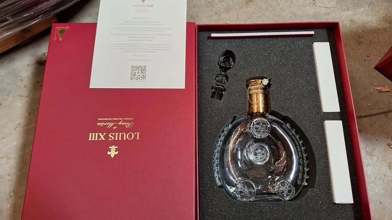 Louis XIII Commemorative/Collectible Bottle and Box (empty)
