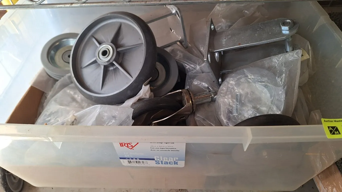 Bin of Casters
