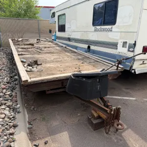 Homemade Flat Bed Trailer