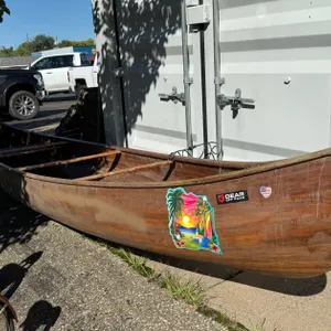 Wood Canoe with Seats