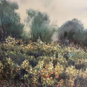 Tim O'Toole Framed Floral Landscape Print for At Home