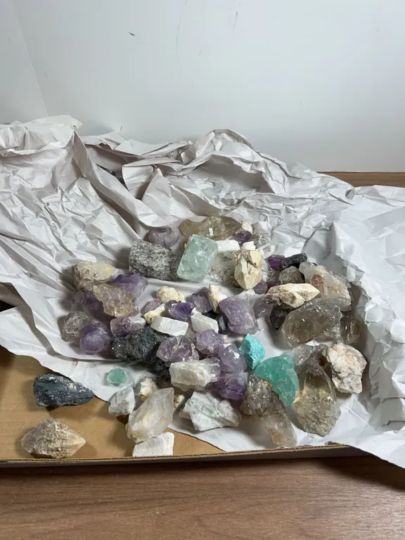 Rough Mineral and Crystal Specimen Collection