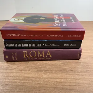 Three Hardcover and Paperback Books, Mixed Authors