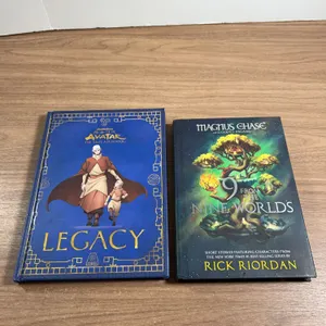 Avatar Legacy Book and Magnus Chase 9 From the Nine Worlds